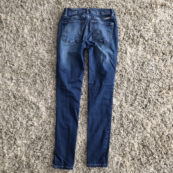 KanCan Francesca Mid Rise Super Skinny Jeans Size 5 / 26 - Picture 3 of 9